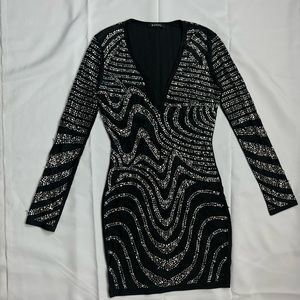 Beautiful hand picked rhinestones and pearls SEXY/Elegant